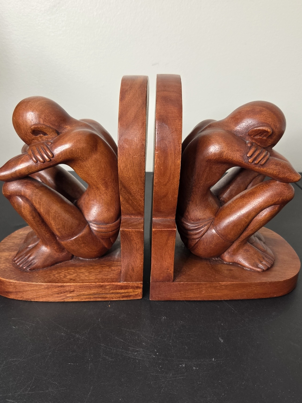 Novica Collection By Wayan Rendah Wooden Sculpture Bookends - Big!